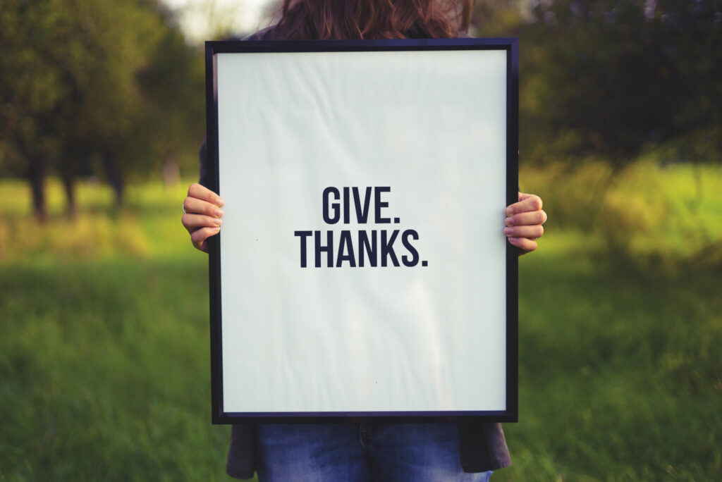 ‘Tis the Season of Gratitude!